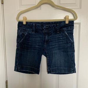 American Eagle Denim Bermuda Shorts